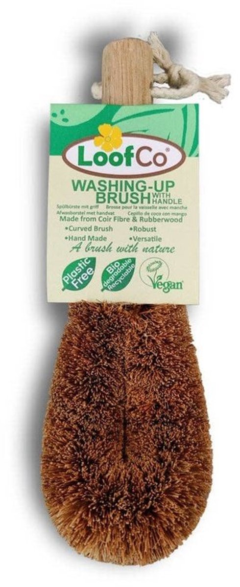 Loofco Afwasborstel met handvat