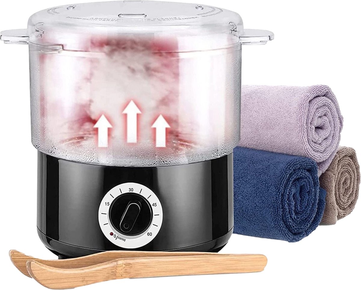 Handdoekverwarmer - Towel Heater - Handdoek Stomer - Massage Stenen Verwarmer - Towel Warmer - Gezichtshandoeken