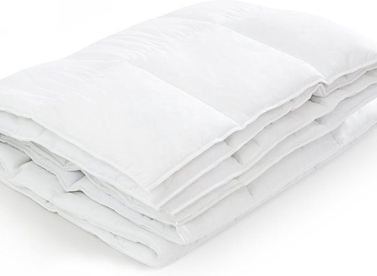 MS Dekbed 220x240 - Deken met vulling van microvezel - Ademend - Deken 220x240 ideaal voor alle seizoenen - Geschikt als zomerdekbed 220x240 - All season dekbed 220x240 - 4 seizoenen dekbed 220x240