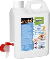 KieselGreen 5 Liter Bio-Ethanol met Oceaan Aroma - Bioethanol 96.6%, Veilig voor Sfeerhaarden en Tafelhaarden, Milieuvriendelijk - Premium Kwaliteit Ethanol voor Binnen en Buiten