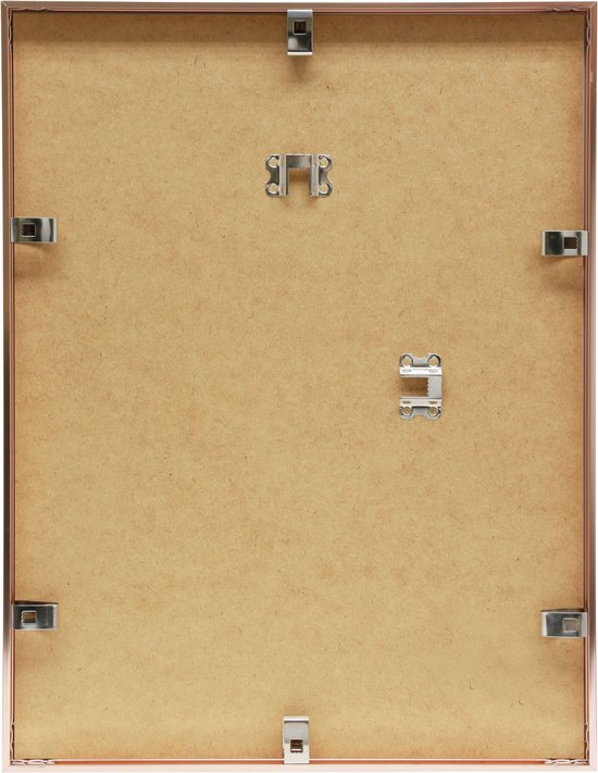 Deknudt frames cadre photo S027A5 - aluminium doré rose étroit - 40x60 cm