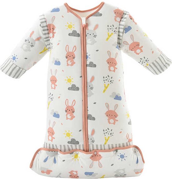 Sacs de couchage pour enfants de 6 à 12 ans (super chaud et de haute qualité 100 % Katoen épaissie couette automne et hiver Enfants grand pyjama matelassé enfants Sacs de couchage)