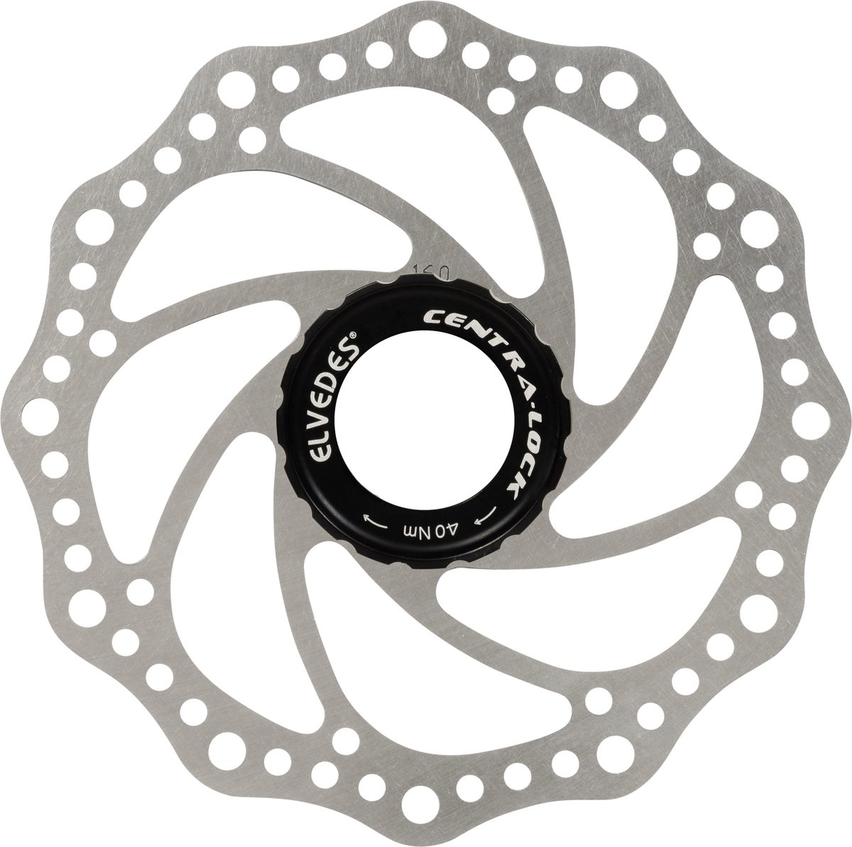 Elvedes SC16 RVS rotor 160mm 154g centerlock