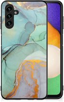 Kleurrijke Telefoonhoesje voor Geschikt voor Samsung Galaxy A13 5G | Geschikt voor Samsung Galaxy A04s Watercolor Mix