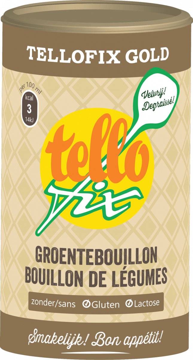 Sublimix Tellofix Gold Groentebouillon Glutenvrij 900 gr bol