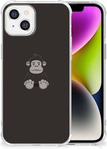 Smartphone hoesje Geschikt voor iPhone 14 Hoesje Bumper met transparante rand Gorilla