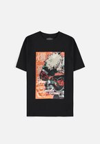 My Hero Academia - Bakugo Katsuki Noir - T-shirt manches courtes Homme XL