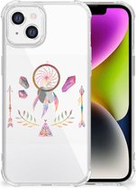 Smartphone hoesje Geschikt voor iPhone 14 Mobiel Case met transparante rand Boho Dreamcatcher