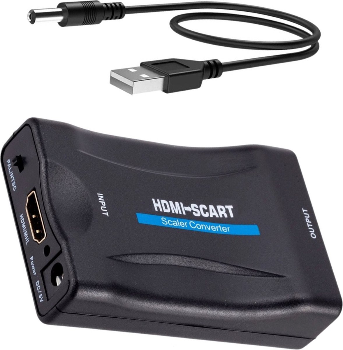 HDMI Naar Scart Converter Adapter Kabel HD HDMI Naar Scart Omvormer 1080p |  bol.com