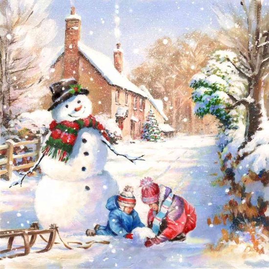Diamond Painting Kersthangers, 20 stuks, 5D-diamond painting, Kerstmis, doe-het-zelf knutselset voor kinderen, sleutelhangers, kerstdecoratie, creatief knutselen, kerstcadeaus