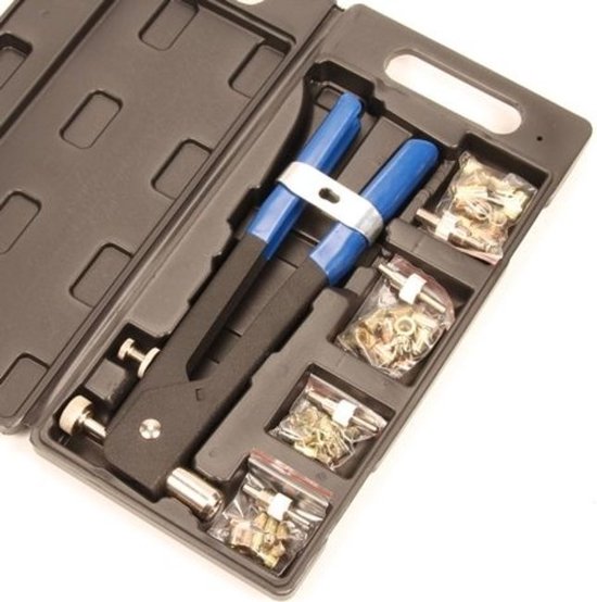 300 Klinknagelset – M3.2, M4, M4.8, Koolstofstaal, Voor Metaal, Hout & Kunststof