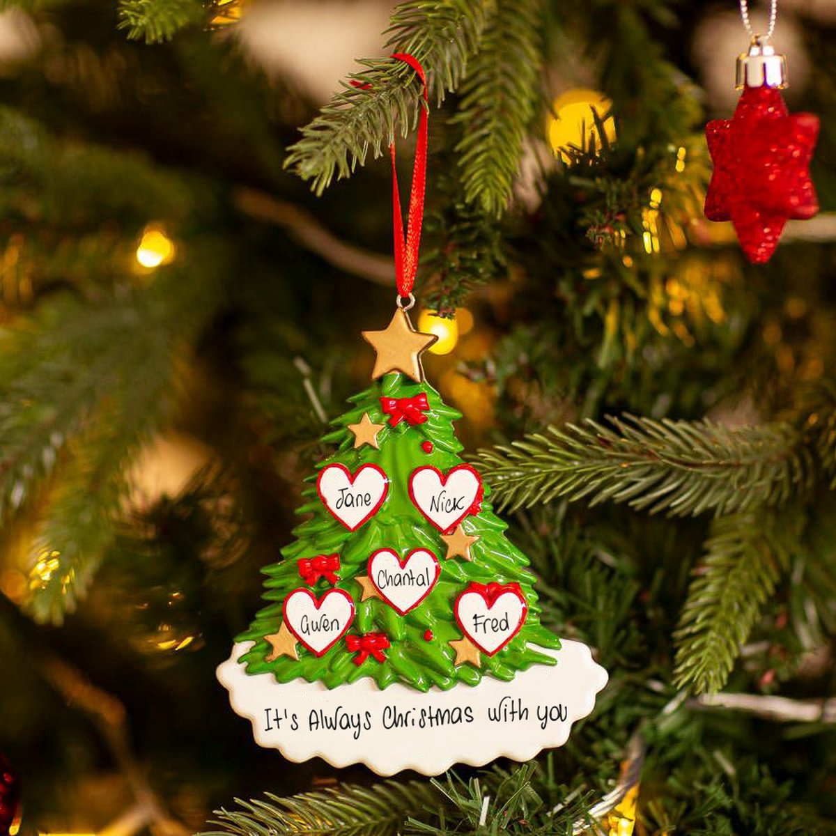 Kerstversiering | Kersthanger | Ornament | Kerstboom | Personaliseerbaar