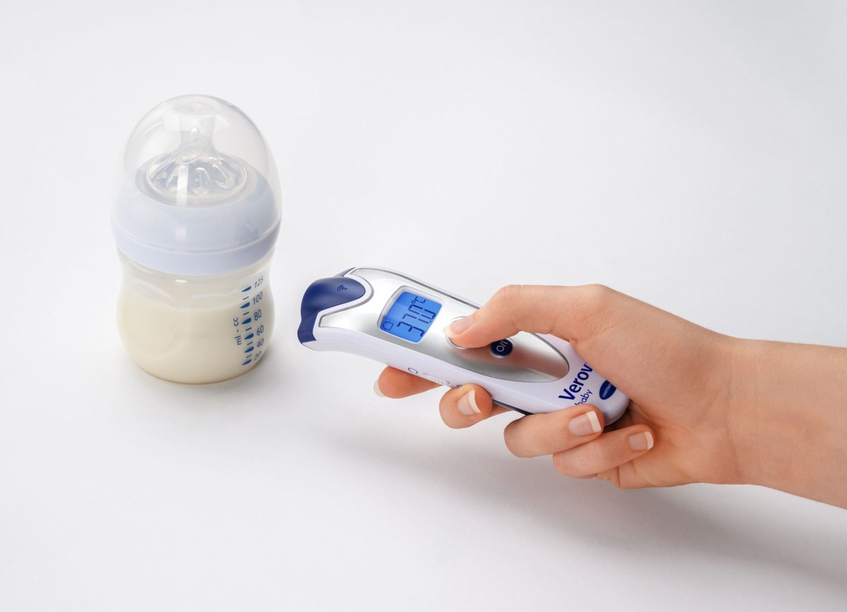 Veroval Baby 3-in-1 infrarood koortsthermometer - contactloze meting - voor het hele gezin — cadeau in Cadeau-ideeën - foto 8