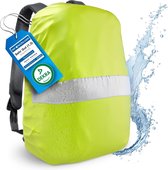 Nextcover® Universele regenhoes voor rugzak en schooltas, 100% waterdichte rugzak, regenbescherming voor effectieve bescherming tegen vocht, reflecterende rugzak, regenhoes