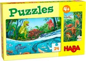 Haba 2-in-1-Puzzel Dino's 24 stukjes 4+