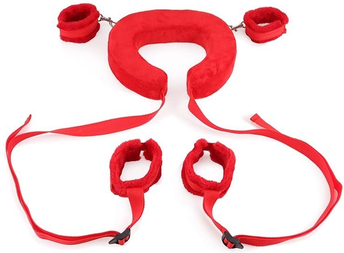 Goedkoopste Erodit® positie riem -rood- verstelbare riemen - bondage- seks speeltje - BDSM - beginners- koppels - erotisch spel - diepe penetratie- Sex spel - Erotiek- Seks speeltjes koppels - Mannen - Vrouwen