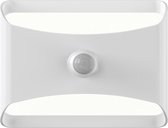 Calex Spot On Draadloze Wandlamp - Op Batterij - Eenvoudige installatie - Warm Wit licht - Trapverlichting met Bewegingssensor - Wit
