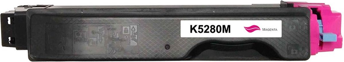 Kyocera TK-5280M Toner Magenta 11000 Pagina's - Huismerk Compatible - ECOSYS M6235cidn M6635cidn P6235cdn - TK-5280M compatible TK-5280M alternatief Kyocera inktcartridge