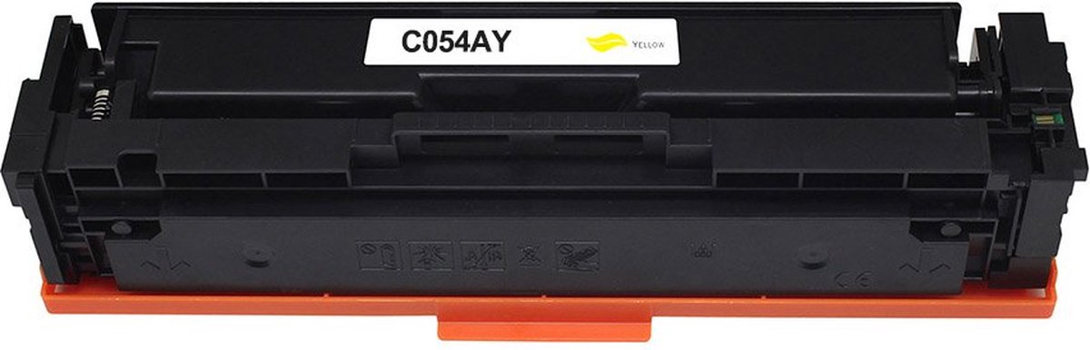Canon Toner 054 Yellow - TONER 054 YELLOW compatible - Huismerk Tonercartridge Geel 1200 Pagina's - LBP620 series Color imageCLASS MF640C MF642cdw - Canon inktcartridge - TONER 054 YELLOW alternatief - Canon 054 toner