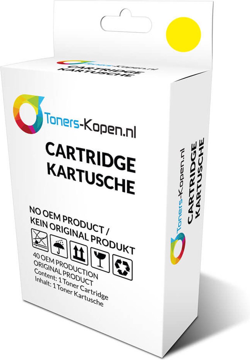 Epson C-13T596400 - Inktcartridge Geel - 61.5 ml - Huismerk Compatible - Geschikt voor Epson Stylus Pro 7700 Stylus Pro 7890 Stylus Pro 7890 SpectroProofer Stylus Pro 7890 SpectroProofer UV Stylus Pro 7900 Stylus Pro 7900 SpectroProofer