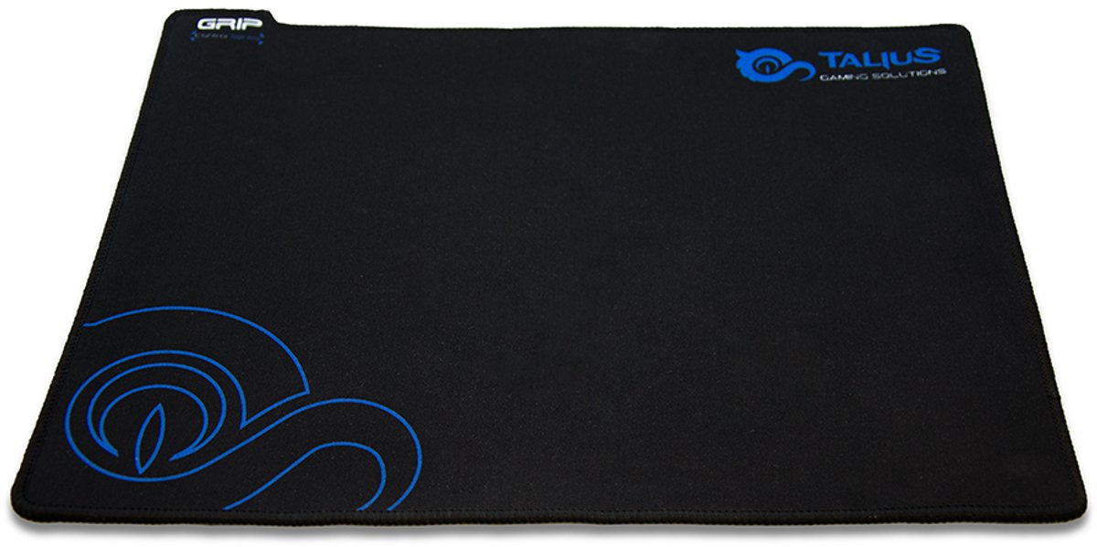 TALIUS Grip Game-muismat Zwart, Blauw