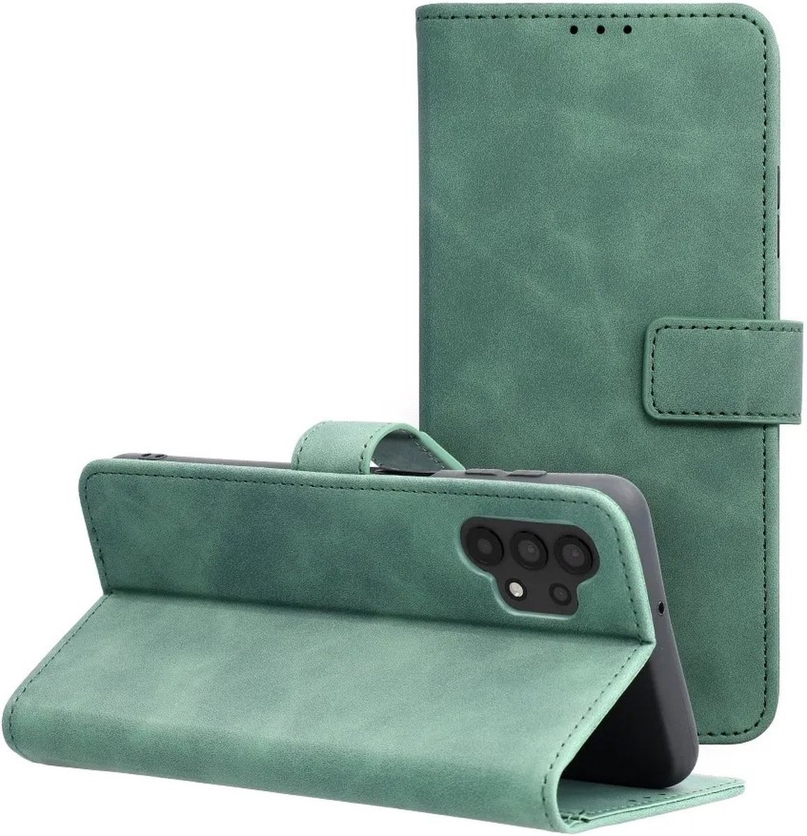 Luxe Book Case hoesje Samsung Galaxy A32 5G - Groen