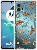 Motorola Moto G72 Hoesje Magisch Patroon - Designed by Cazy