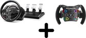 Thrustmaster T300 RS GT Racestuur + Thrustmaster TM Open Wheel- Add-On - PC - PS5 - PS4 + PS3