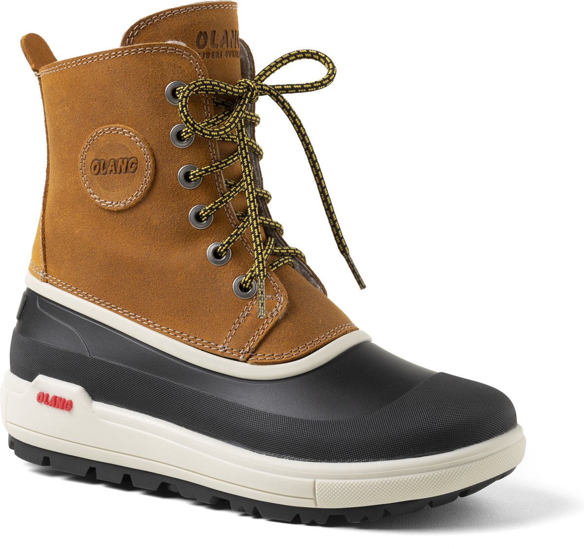 Olang Calgary Snowboots Dames Curry Geel