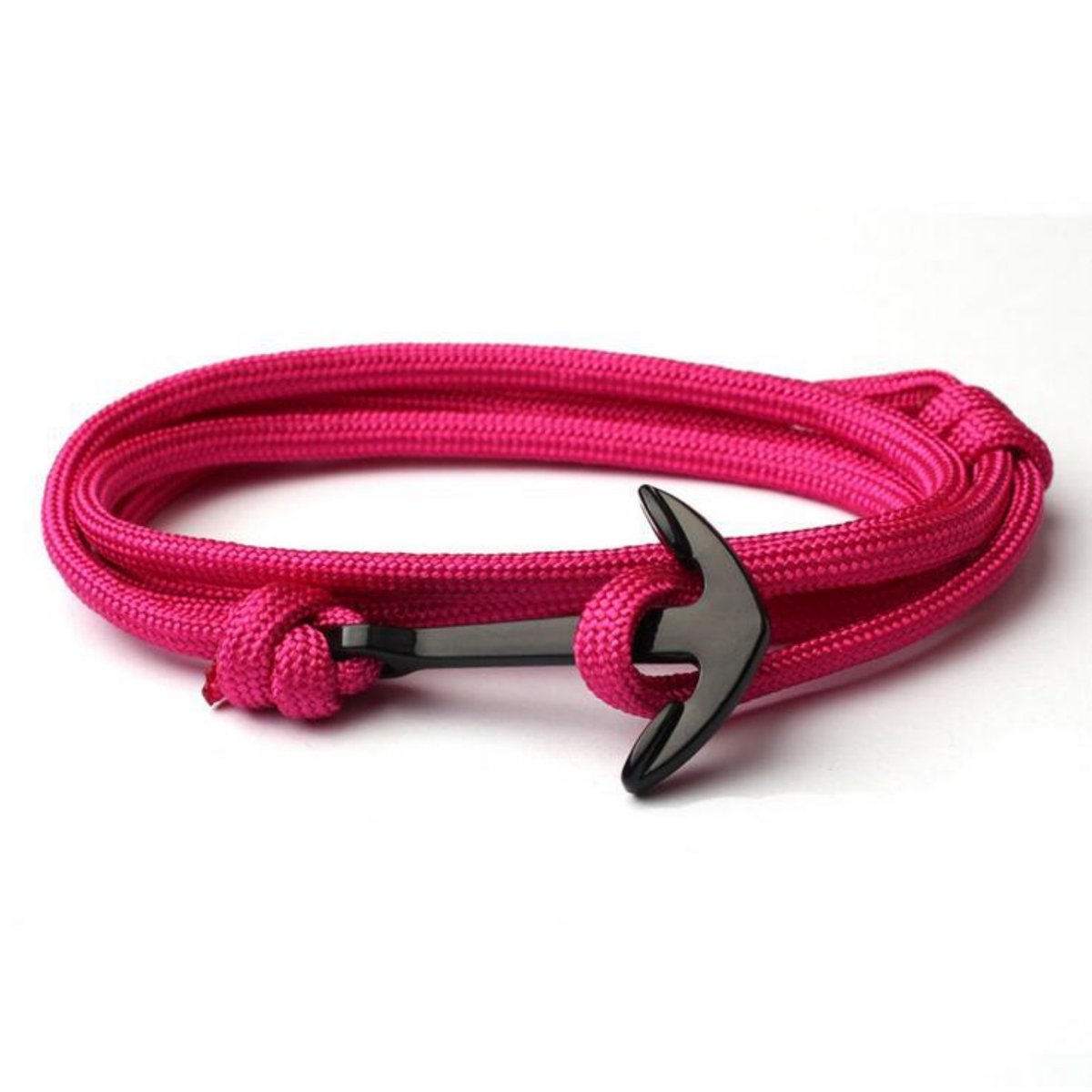 Kungu - Roze - Wikkel Verstelbaar - Luxe rope armband voor heren en dames - Outdoor Milano line - Cadeau - Geschenk - Voor Man - Vrouw - Armbandje - Jewellery