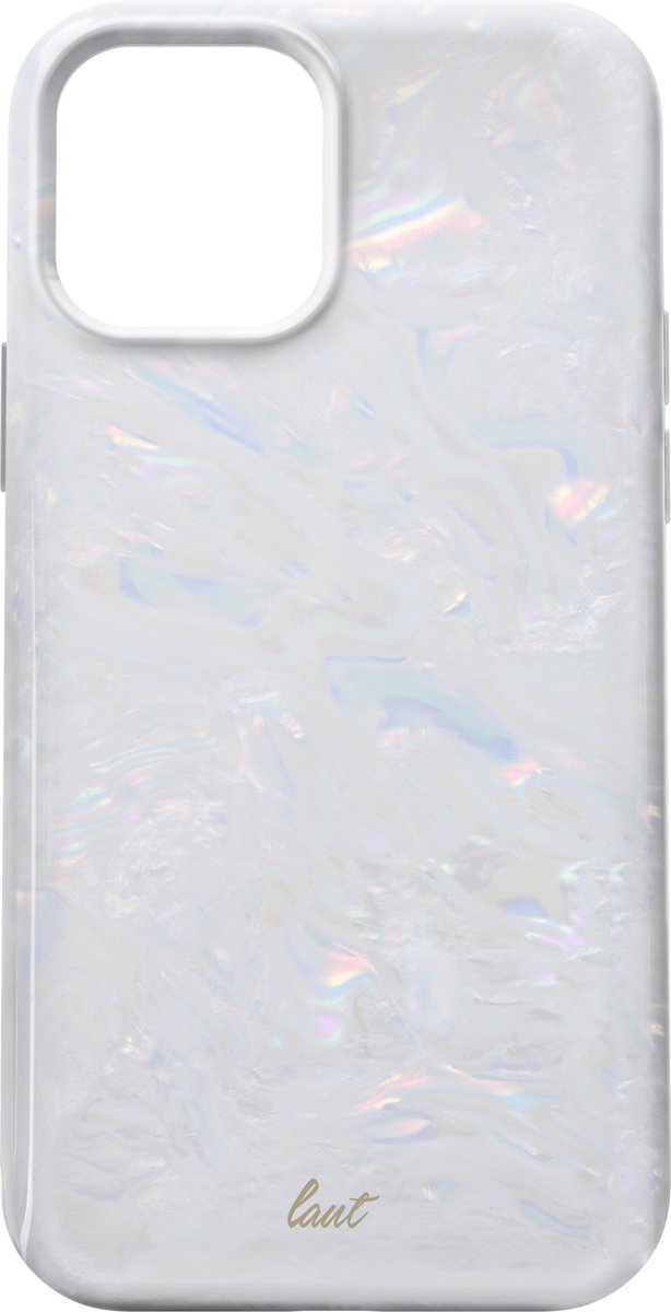 LAUT Pearl kunststof hoesje geschikt voor iPhone 12 Pro Max - wit