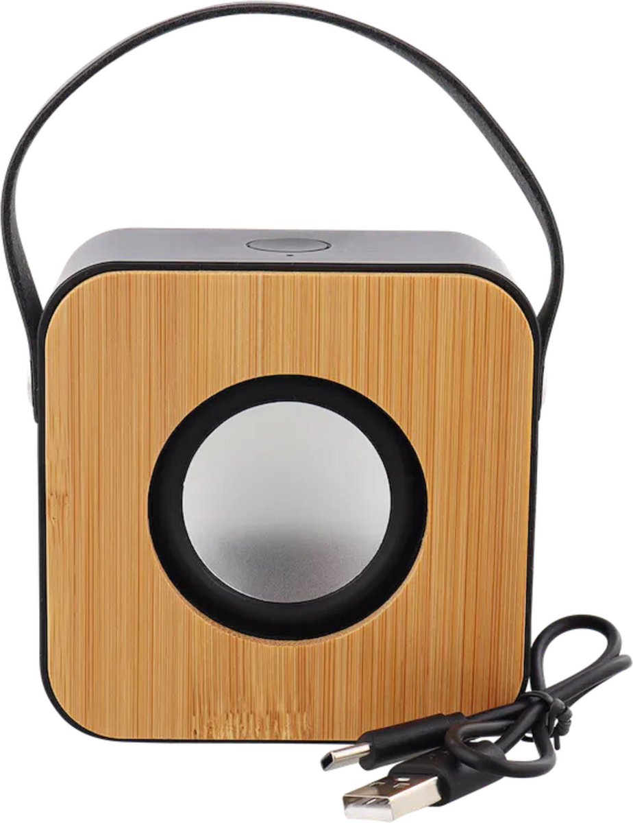 S&C - bluetooth speaker hout bamboo bamboe cadeautip cadeau