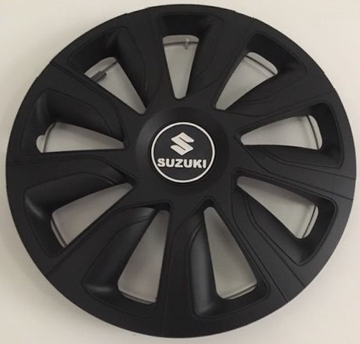 Wieldoppen Suzuki 16 inch / Zwart / Set van 4 Wieldoppen