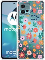Motorola Moto G72 Hoesje Always have flowers - Designed by Cazy
