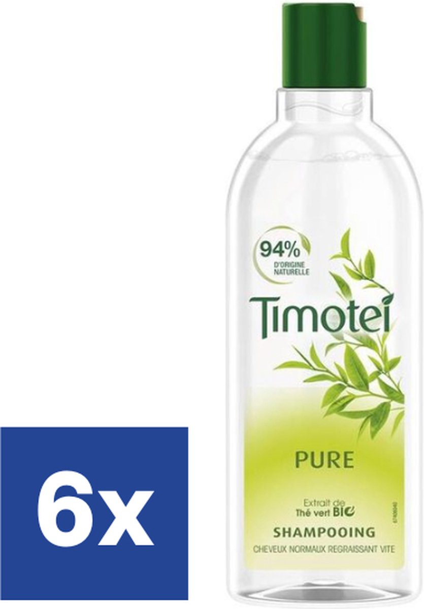 Timotei The Vert Bio Shampoo - 6 x 300 ml