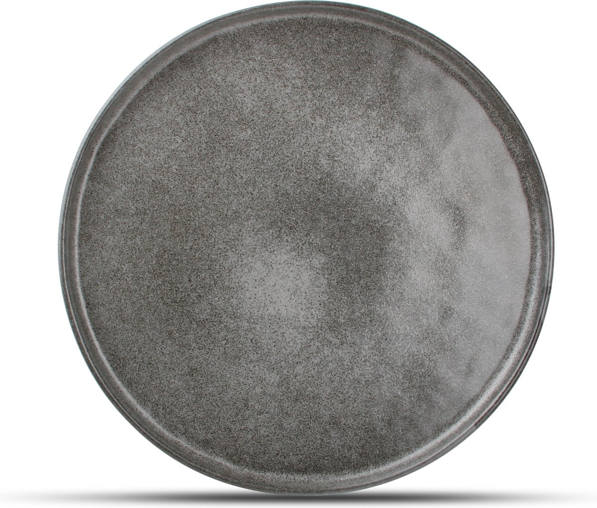 Plat bord 26,5cm grijs Element (Set van 4)