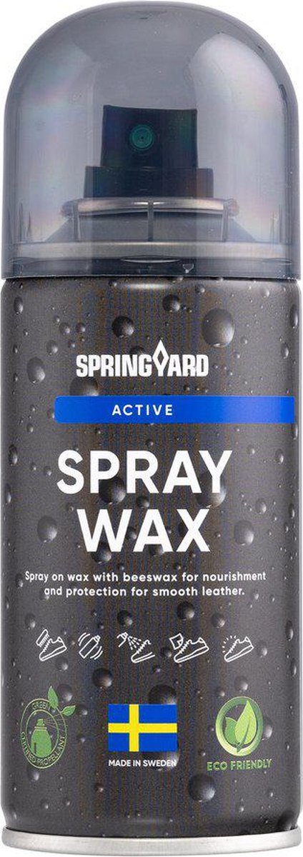 Springyard Active Spray Wax - leervet - snelle wax - glad leer - 150ml