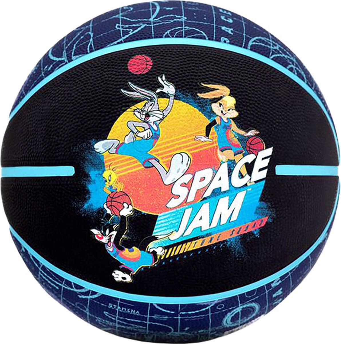 Spalding Space Jam: A New Legacy - basketbal - blauw - Spalding