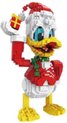 foto van Nanoblock, Brickkies®, Kerstman Donald Duck, 3500 Bouwblokjes