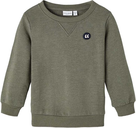 Sweat-shirt à Manches Longues NAME IT Pour Garçon - Coupe Loose, 100% Coton, Col Rond - Modèle Nmmobanno