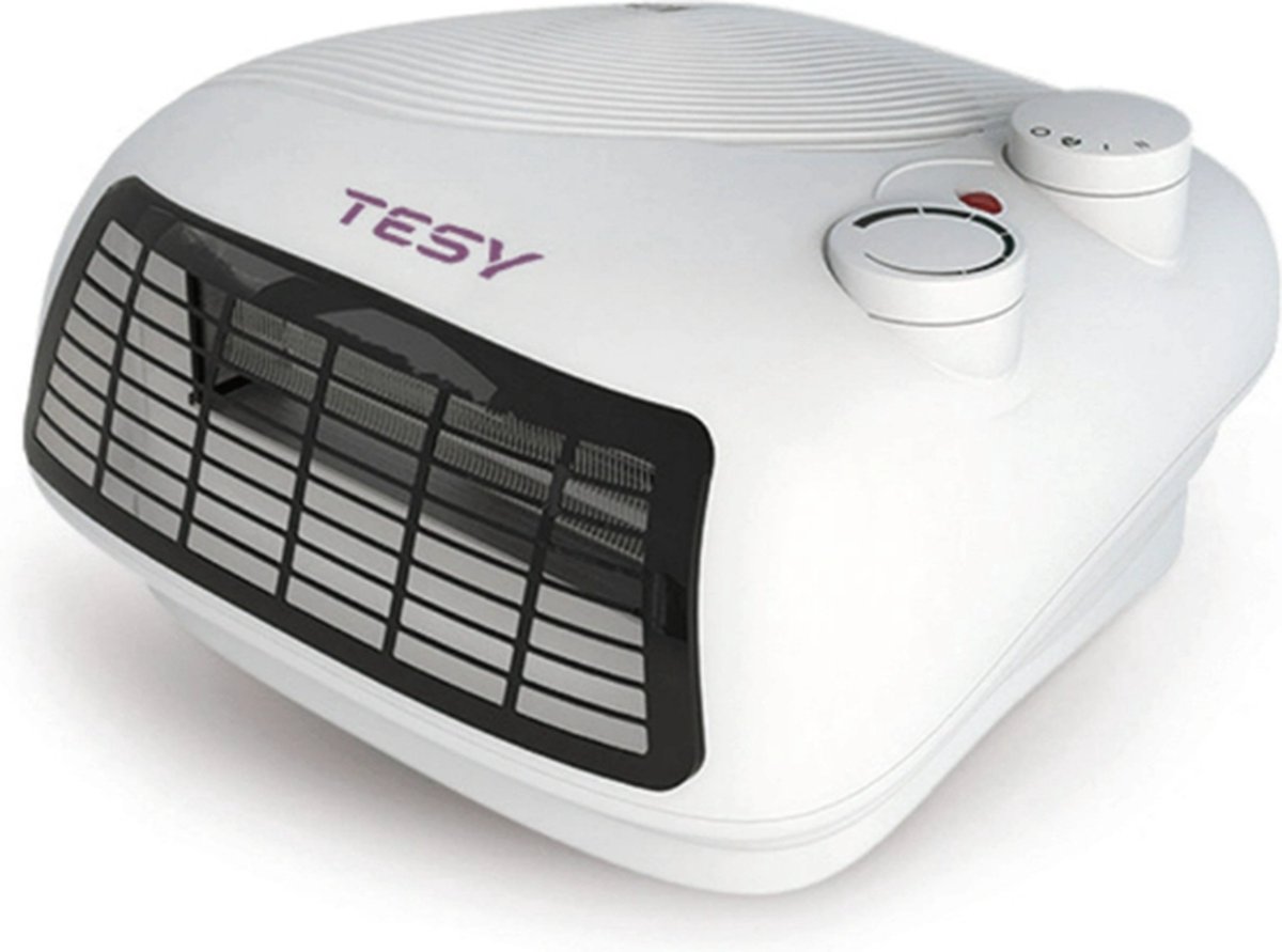 elektrische kachel met ventilator Tesy HL, 2 vermogensniveaus, 2400W, veiligheidsthermostaat, 20 m², 1.4 Kg, draagbaar