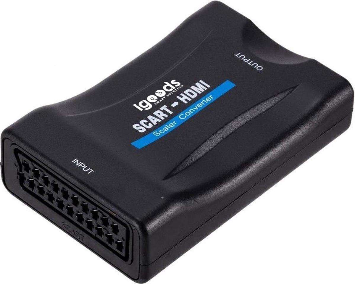 IGOODS - Scart naar HDMI converter - HDMI -switch
