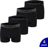 4-Pack O'Neill Premium Heren Boxershorts 900002-6969 - Zwart - Maat XL