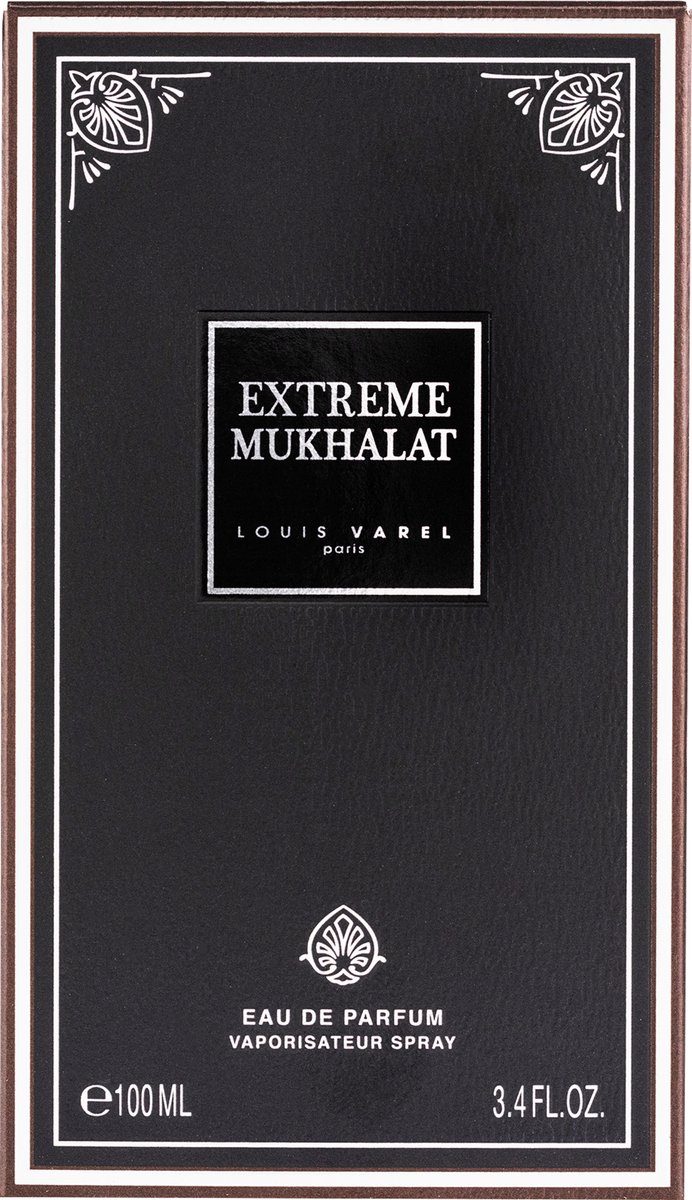 Louis Varel Eau de Parfum Extreme Mukhalat, 100 ml