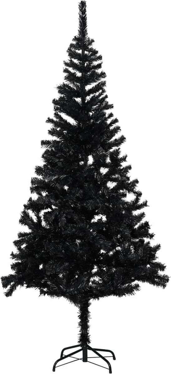 Prolenta Premium - Kunstkerstboom met standaard 240 cm PVC zwart
