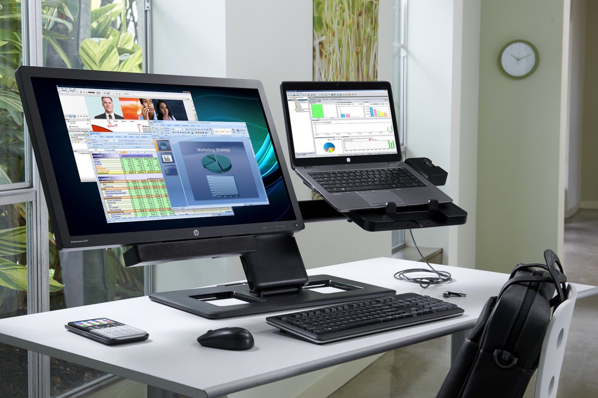 HP UltraSlim Docking Station 2xDisplayPort. 1xVGA