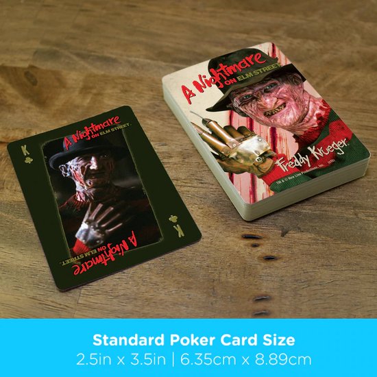 Afbeelding van het spel HORROR - Nightmare on Elm Street - Playing Cards