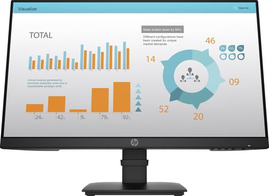 Monitor HP P24 G4 - Full HD IPS 60Hz Monitor - 24 Inch