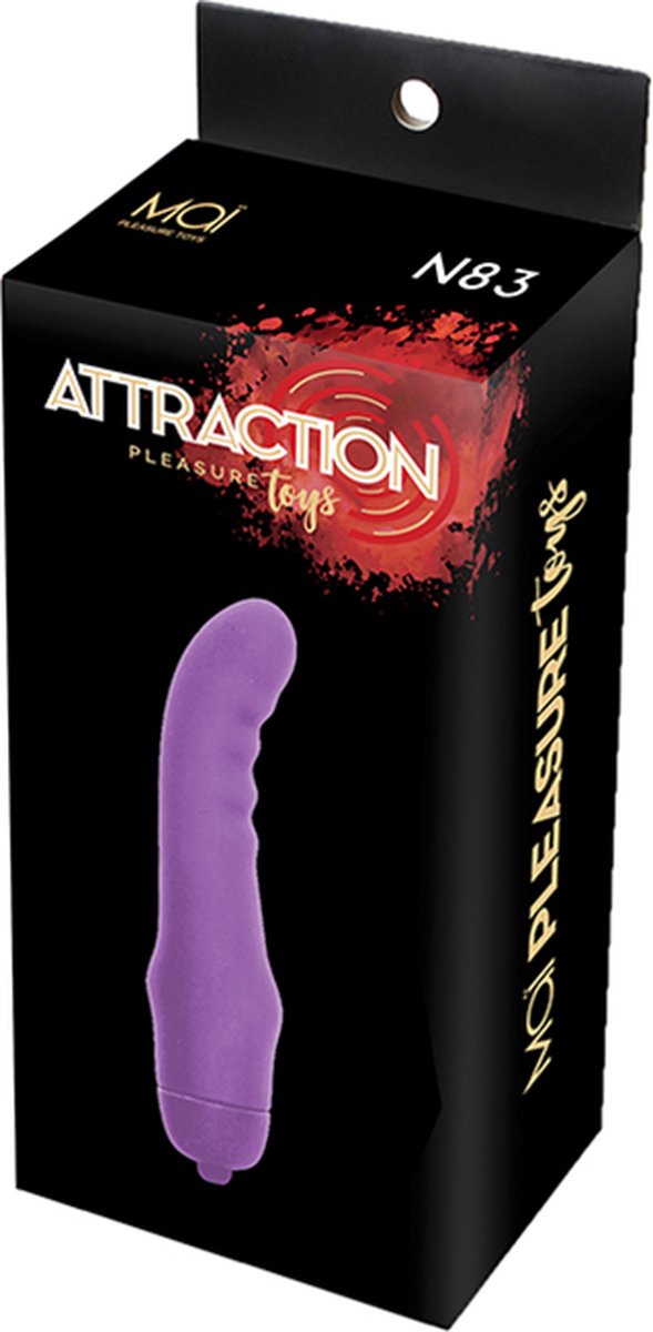 Goedkoopste Attraction Vibrator Love Toy MAI No.83 RECHARGEABLE Paars