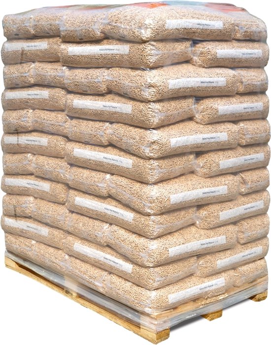 HS Timber Pellets 100 Naaldhout 15 KG (Pallet 66 st) voor pellet